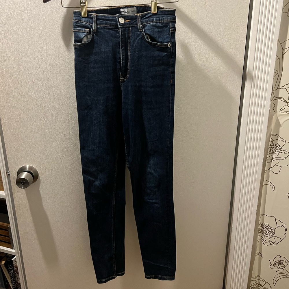 Zara high rise skinny Jean
